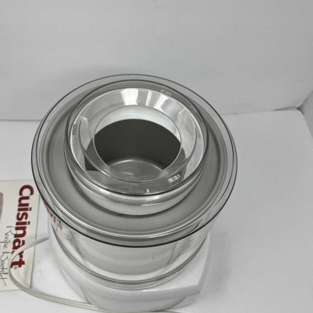 Cuisinart ICE-21 Frozen Yogurt-Ice Cream and Sorbet Maker - White Tested - Picture 9 of 9
